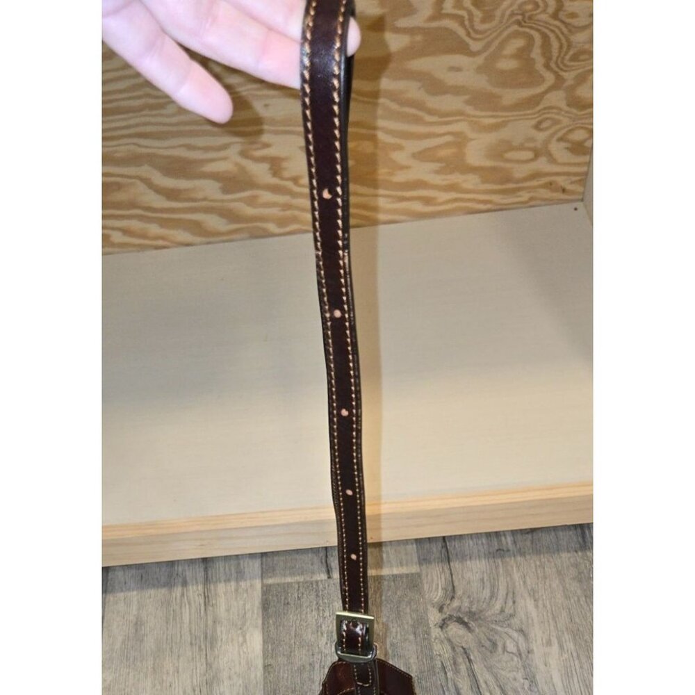 RARE! Floto Sapri Cross Body Bag Made in Italy Leather, Vecchio Brown sold out r - Picture 12 of 16